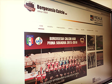 Sito Internet Borgosesia Calcio