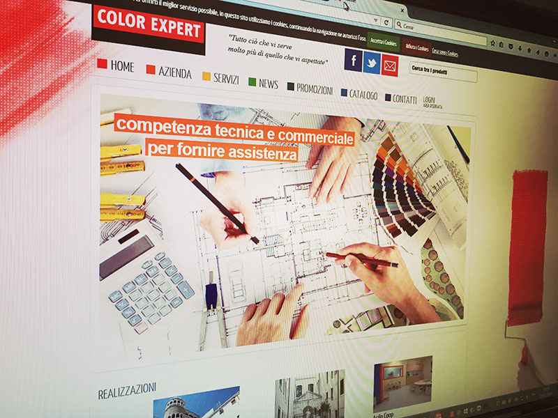 Sito Internet Color Expert