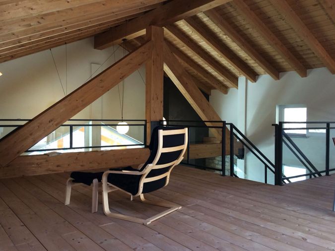 04 progettazione interni villetta con soppalco interior design