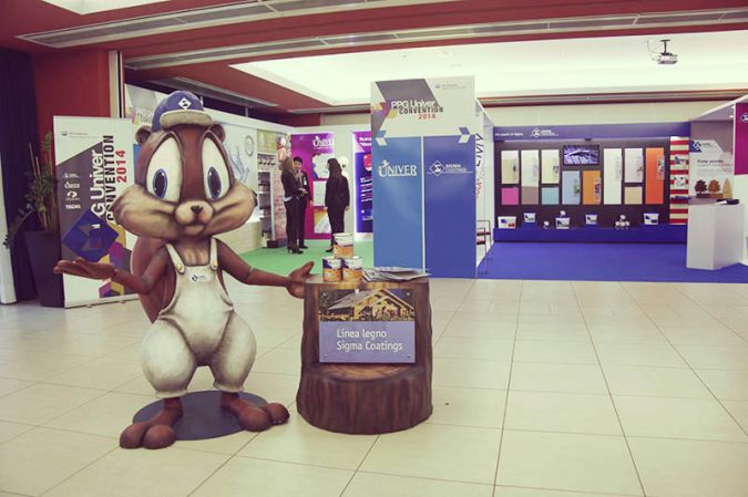 allestimenti fiera convention PPG univer 2014 01
