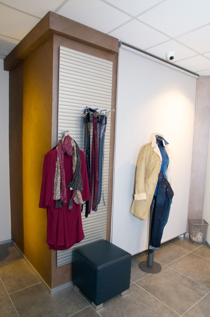 shop design arredamento negozi abbigliamento top ten secondo piano